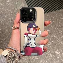 Funda para teléfono Aramate Yashiro compatible con iPhone 16 15 14 13 12 11 Pro Max Plus, a prueba de golpes, color plata, cubierta trasera para iPhone 17 Air - z10 - Ver 2