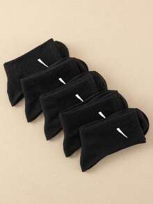 1 Paar/4 Stücke/8 Stücke Unisex Lässig Bootsocken, minimalistisch & bequem, geeignet für den täglichen Gebrauch, Mesh-Detail Design, feuchtigkeitsableitend, weich & glatt, geeignet für Urlaub, Sport, Lässig Wear [Hinweis: Die Menge wird in Stück berechnet] - Verschiedenfarbig - Übersicht 6