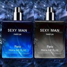 Luxury Men's Cologne Spray - 1.87oz Long-Lasting Fragrance For Business, Office & Travel | Perfect Birthday & Christmas Gift For Men - blue - 查看 1