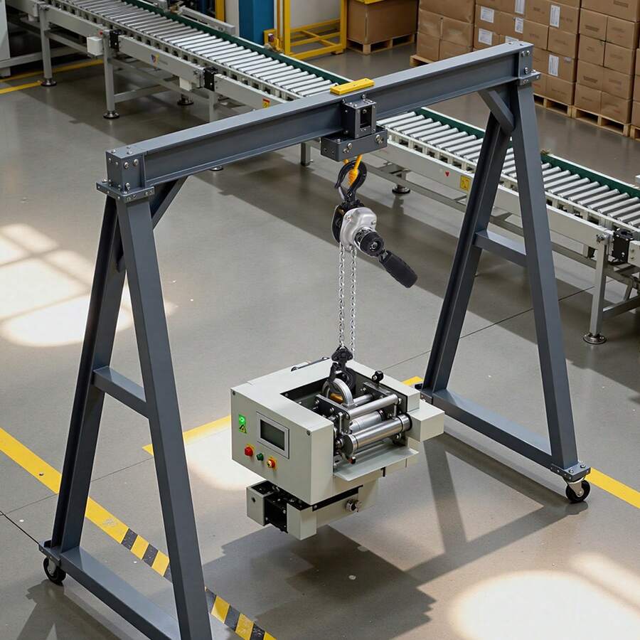 Manual Lever Chain Hoist, 1/4T 550LBS Capacity Heavy Duty Come Along, 5FT Lift G80 Alloy Steel Chain With Dual Pawl Mechanical Brake,360°Rotating Hooks, For Warehouse Construction Garage - 1/4T 550LBS 5FT - 查看 1