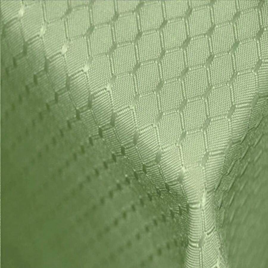 Heavy Duty 70 X 70 Inch Square Elegant Waffle Weave Check Jacquard Tablecloth Table Cover -Waterproof/Stain Resistant/Wrinkle Free - Great For Dinner Parties Wedding Light Sage Green - Green - View 1
