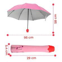Umbrellas And Rain Hat Umbrellas - Pink - View 3