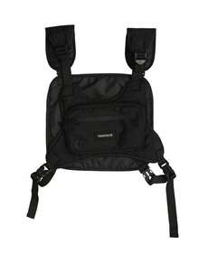 حقيبة صدر رجالية عصرية، حقيبة خصر، حقيبة هاتف متعددة الوظائف لموضة الهيب هوب، حقيبة ظهر مقاومة للماء للتنزه، حقيبة رياضية قوية للجري