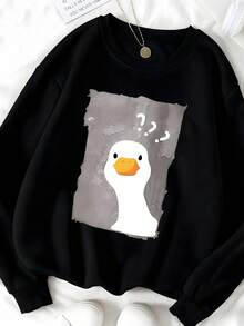 Women Sweatshirts - 黑色 - 查看 1