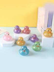 Bộ 30/45 chú vịt con lấp lánh chủ đề Ngày Valentine, bao gồm những chú vịt con đáng yêu nhiều màu sắc, kèm theo thiệp Valentine và dây chun. Là lựa chọn quà tặng Valentine lý tưởng, cũng thích hợp cho việc trao đổi quà trong lớp học. Chúc mừng Ngày Valentine! Quà tặng tiệc Valentine trong lớp học. - Nhiều màu - Xem 2