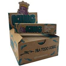 Caixa Seda King Paper Brown King Size Grande 50 Livretos - Marrom - Visão 9