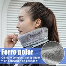 Kit 3pzs Guantes para Frio y Gorro Invierno Bufanda,Diseño de Forro de Felpa,Guantes de Invierno con Pantalla Táctil y Impermeable,para Ciclismo, Running, Esquí, MontañIsmo, Hombre y Mujers - Gris - Ver 8