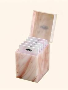 5/10 Layers Acrylic Eyelash Storage Box, Lash Organizer Case With 5/10 Trays, False Eyelash & Glue Holder Display Stand For Makeup & Eyelash Extension - Multicolor - View 20