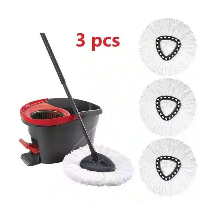 3 Pack Mop Replacement Heads For O Cedar Mop Replace Head Machine Washable - 預設 - 查看 1