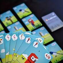 CuBirds卡牌游戏 - 收集并组织小鸟，赢取胜利！鸟群构建策略游戏，2-5人家庭游戏，20分钟游戏时长，引人入胜的卡牌游戏，旅行游戏，游戏玩家礼物，派对游戏，节日礼物 - 彩色 - 查看 5