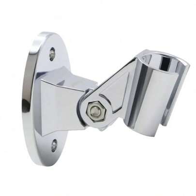 Soporte de ducha ajustable, Base fija, soporte Universal para cabezal de ducha montado en la pared, pulverizador de mano, soporte de Base fija para Baño