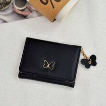 2024 New Fashion Cute With Coin Compartment And Card Slots Short Design Ladies Wallet Birthday Women Wallet Purse Wallet Small Wallet - 黃色 - 查看 10
