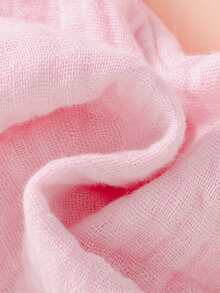 2 buah Celemek Katun Lembut, Celemek Air Liur, Dekorasi Pita Renda Putri Bayi, Perlengkapan Bayi Baru Lahir - MultiWarna - View 10