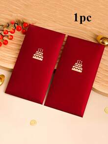 6/12pcs High Quality New Year Red Envelopes, Designed With Gold Foil, Suitable For Chinese New Year, Valentine's Day, Birthday, Party And Other Occasions - Multicolor - View 12