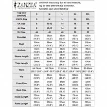 ZANZEA Elegant Women's High Neck Long Sleeve Blouse Shirt Tops And Elastic Waist Wide Leg Pants Two Piece Sets Outfit - 黑色 - 查看 2