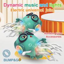 1 Đồ chơi sứa nhảy múa phát sáng, Robot bò phát nhạc điện tử dành cho trẻ em, Tránh chướng ngại vật thông minh + Phát triển giác quan, Quà tặng ma thuật tương tác cho sinh nhật bé trai và bé gái - Nhiều màu - Xem 6