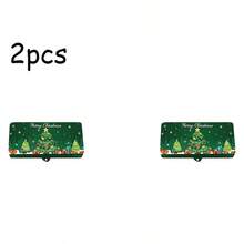 1/2/3/6 件 10 卡槽流苏圣诞现金信封和礼品卡夹 - 圣诞老人、雪花、树图案“圣诞快乐”文字设计 - 红色、绿色、蓝色可选，适合圣诞节、生日、感恩节 - 节日装饰风格、耐用材料、派对用品、雪花图案、活动存储 - 彩色 - 查看 14