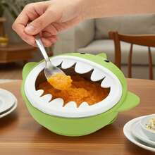 Detachable Silicone Snack Cup With Stainless Steel Lining Snack Container For Toddlers And Kids - Verde - Ver 5