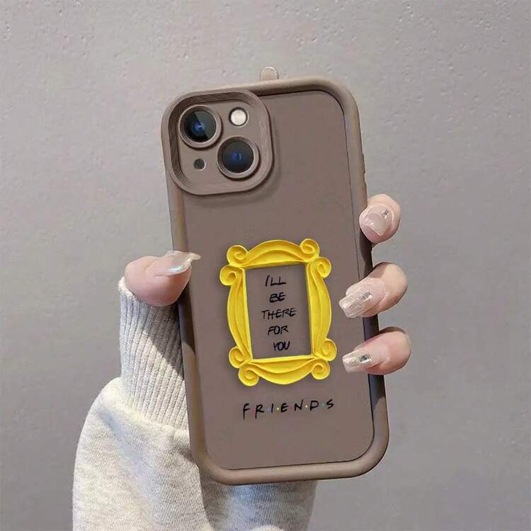 Funda de teléfono HOT SHOW TV Friends Coffee para iPhone 16 APPLE 15 14 13 12 11 PRO MAX PLUS, funda de color suave de TPU - TYJTLKS03 - Añade 1