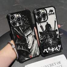 Guts-funda de teléfono de Anime para  for Phone17 Promax 16 Promax/16 Plus/16 Pro/16, 15/14/13/12, funda transparente - DSJB-S7504234D4 - Ver 4