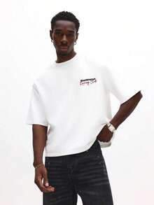 SUMWON Monaco Racing Club Vintage Graphic Tee Inspired Short Sleeve Crew Neck T-Shirt Summer Vacation Travel Print Boxy Fit Casual Streetwear |   Relaxed Fit |   Plus Size - trắng - Xem 6