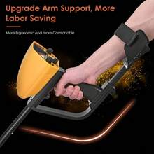 Metal Detector For Teens & Adults (2lbs) – 7.5" Waterproof Search Coil, All Metal & Hideable Modes, Outdoor Gold Detector - Black - View 5