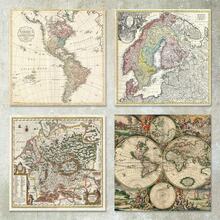 Finego 12 fogli di carta per scrapbooking a tema natalizio, carta
