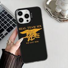 Funda de Teléfono PRF Equipo SEAL de la Policía para 11 12 13 14 15 16 17 Pro Max Plus, Cubierta Protectora con Recubrimiento - Z6 - Ver 12
