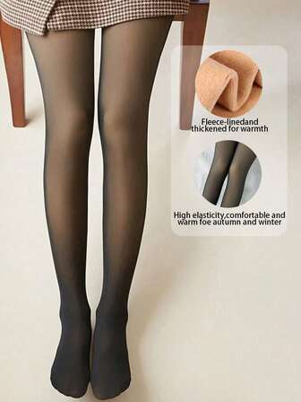 2/1 par de medias opacas con forro térmico para niños/niñas, leggings cómodos y ajustados, pantimedias delgadas y suaves, adecuadas para la escuela, al aire libre, en casa, en el escenario, en fiestas, en otoño/invierno