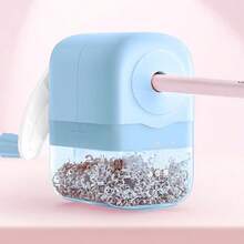 5-Gear Adjustable Manual Pencil Sharpener, Desk Pencil Sharpener With Container, Suitable For Children, Adults, Artists, Schools, Home Office Supplies, Black VB95 Art Sketch Pencil Sharpener With 5 Thickness Settings