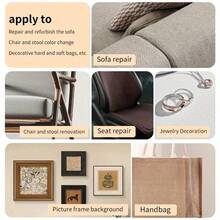 טלאי תיקון עור דביק גדול, סרט תיקון ויניל מתאים לספות, מושבי רכב, רהיטי עור פגומים - ריבוי צבעים - ראה 4