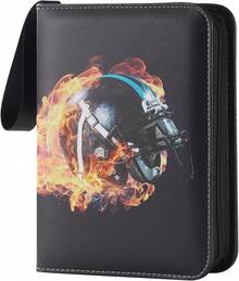 Football Card Binder 4 Pocket - Holds 400 Cards For Collecting - Football008 - View 12