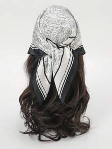 1pc Bandana Paisley Print Headband Scarf, Suitable For Daily Use For Dress - Multicolor - View 10