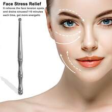 1 szt. Grube narzędzie do masażu Gua Sha ze stali nierdzewnej, wielofunkcyjne do masażu ciała, narzędzie do akupresury i relaksacji, bezzapachowe, odpowiednie do użytku domowego, może być podarowane jako prezent świąteczny dla rodziny, przyjaciół, kolegów z klasy, rodziców - Wielokolorowe - Zobacz 5