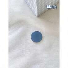 1pc Solid Color Expandable Mobile Phone Stand, Cute Transparent Phone Holder, Foldable Phone Stand With Transparent Base, Phone Accessories In Dopamine Colors Compatible With IPhone, Android Phone, Gift For Birthday, Family, Friends Push-Pull Phone Grip - 彩色 - 查看 9