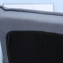 HOMCOM Fåtölj med justerbart ryggstöd, snurrande meditationsfåtölj, avslappningsfåtölj, grått mikrofibertyg, 62x62x95 cm på plats - 1 - Visa 8