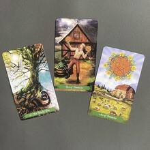 The Green Witch Tarot - Full English Tarot Card Game, Enhancing Party And Gathering Fun - A - View 3