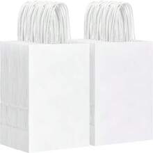 Multicolored Kraft Paper Shopping Bags, Assorted Party Wrapping Bags For Halloween, Christmas, Candy, Gifts, Snacks, Art Supplies, Sewing - Paper Material, No Components Included