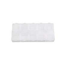Plastic Organizer Container Storage Box Component Storage Box for Jewelry Craft Bead Sewing Dip Powder Hair Accessories Thread 133x60x20mm 1PCS - como en la foto - Ver 1