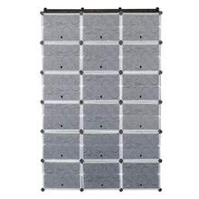 12 Tier Portable 72 Pair Shoe Rack Organizer Shoe Storage Cabinet Stand Expandable For Heels Boots Slippers Black Shoe Organizer Storage Tower Shelf With 36 Grids New In 2026! - 彩色 - 查看 4