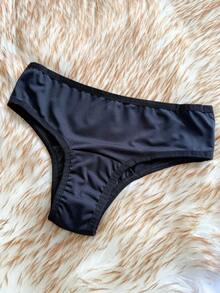 Set Of 3 Reusable Cotton Menstrual Panties, Hygienic, Antibacterial, Breathable Cotton - màu đen - Xem 7