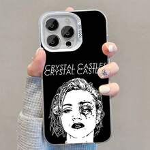 Funda de teléfono Band C-Crystal C-Castles para 17,16,15,14,13,12,11,Pro,Plus, funda mate de caramelo blanco a prueba de golpes - z3 - Ver 11