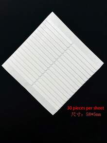 5/10/20pcs Set Transparent Nail Art Storage Box With Lid, Plastic Molded Nail Display Case - Multicolor - View 12