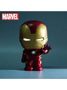 1PC Marvel Officially Licensed Iron Man Figure Save Money Movie Peripheral Collectible Change Series Money Box Desktop Decoration Sculpture Model Christmas Birthday Good Gift - Red - View 6