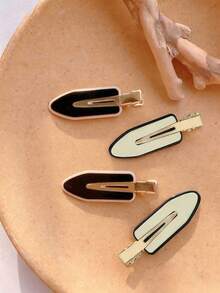 4/12/20/24/48pcs No Bend Hair Clips, Creaseless Duckbill Alligator Clips For Hairstyling, Makeup, Salon, DIY Crafts - Sectioning, Waves, Bangs, Gift Set(Black/Pink/White)