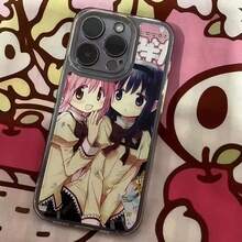 Phone Case For IPhone 17 16e 16 15 14 13 12 11 Air Pro Max X XR XSMax 7 8 Plus Anime Madoka Magica Transparent Soft Back Cover - T-317TM4A1 - Xem 7