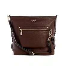 Guess Marsha Small Crossbody Bucket Bag |  | Women Crossbody - 濃縮咖啡 - 查看 1