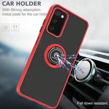 OPPO Reno 12 5G 手机壳，TPU + 硬质 PC 磁吸车载支架保护套 - 黑色 - 查看 6