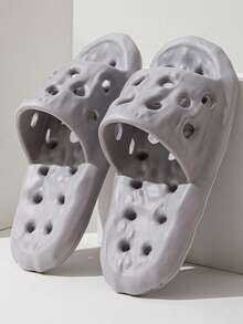 1双EVA舒适透气防滑室内家居浴室拖鞋