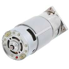 DC Gear motor mini speed reduction CW CCW permanent magnet automated industry 24V XD‑42GA755 500rpm/min, motorreductor compacto para aplicaciones industriales y proyectos automatizados, funcionamiento bidireccional, estructura duradera, recomendado para robótica, modelismo y mecanismos personalizados, fácil integración en sistemas de control. - Plateado - Ver 3